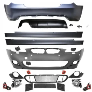 Bmw E60 M-Sport Kit 2003-2010 kjolpaket (Välj en produktvariant: olackerad)