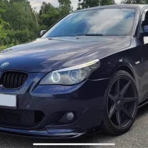 Bmw E60 M-Sport spoiler frontläpp E61 (Välj en produktvariant: Olackerad)