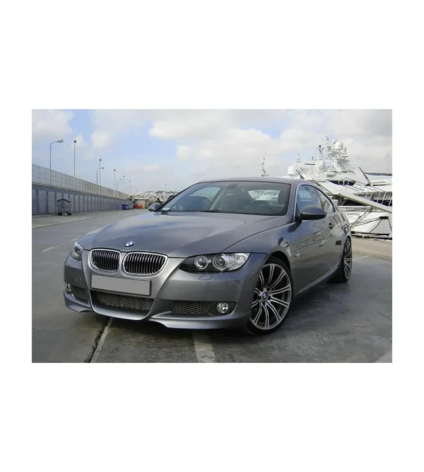 Bmw E92 Frontspoiler E93 ABS Plast (Välj en produktvariant: Lackerad i bilens färgkod)