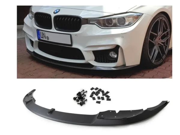 Bmw F30 F31 Frontläpp m3 look (Välj en produktvariant: Blanksvart (Lackerad))