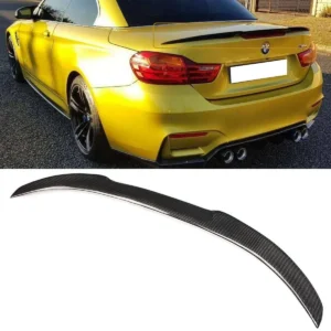 Bmw F33 F83 M4 Spoiler Vinge V style (Välj en produktvariant: Olackerad)