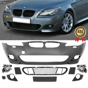Bmw Front M-Sport e60 e61 2003-2007 (Välj en produktvariant: Lackerad i bilens färgkod)