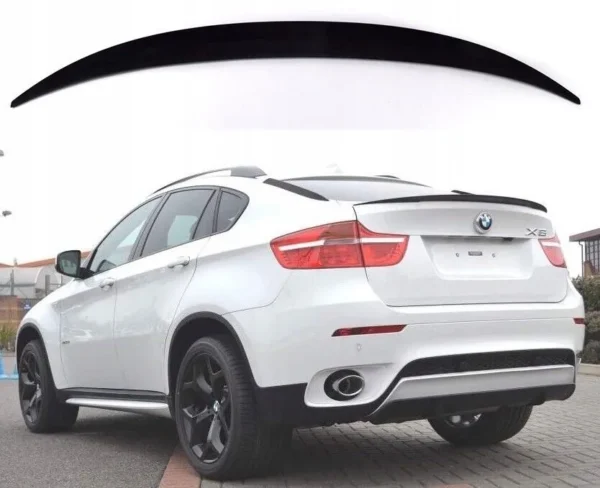 Bmw M-Performance vinge X6 E71 spoiler (Välj en produktvariant: Kolfiber)