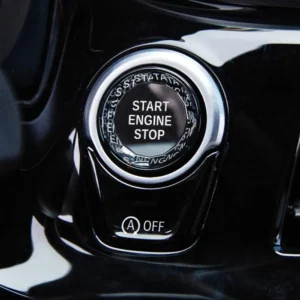 Bmw Start knapp Diamant F & G Serier (Välj Färg: Blå)