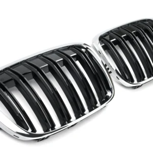 Bmw X1 Grill F48 Blank & Krom