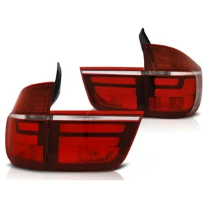Bmw X5 E70 Baklyktor lci look LED 07-10 (Välj en produktvariant: Klarglas)