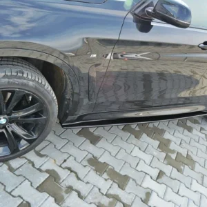 Bmw X6 F16 Sidosplitters Blanksvart