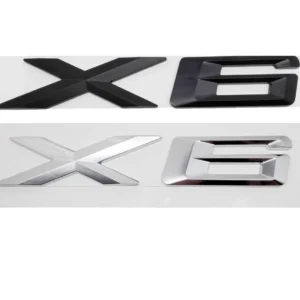 Bmw X6 emblem E71 F16 logga (Välj en produktvariant: Blank svart)