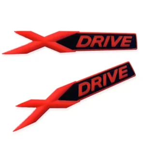 Bmw Xdrive emblem logga (Välj en produktvariant: Röd)