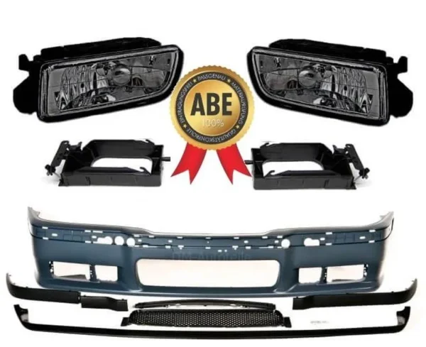 Bmw e36 M3 Stötfångare + GT Spoiler (Välj en produktvariant: Olackerad)