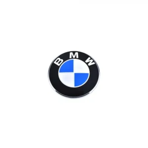 Bmw ratt emblem 45mm solida färger (Välj Färg: Blå/vit)