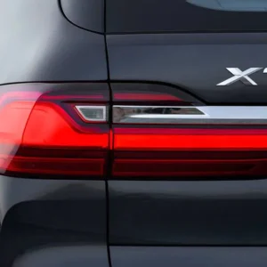 Bmw x7 emblem logga (Välj en produktvariant: Silverkrom)