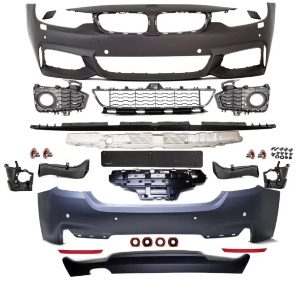 Bodykit BMW F36 M-Sport Paket (Diffuser: 435 en utblås per sida)