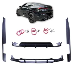Bodykit Bmw X6 G06 Blanksvart