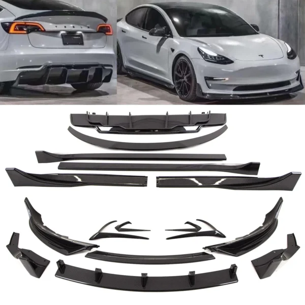 Bodykit Tesla Model 3 Carbon
