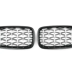 Diamant Grill BMW F10 F11 (Välj en produktvariant: Krom)