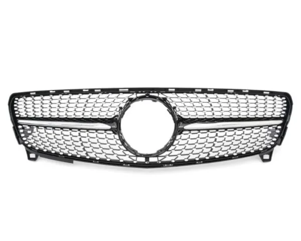 Diamant Grill Mercedes A-klass W176 15-18 (Välj en produktvariant: Svart Fena)