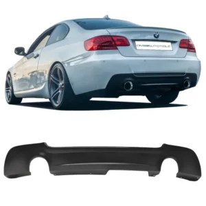 Diffuser Bmw 335 E92 E93 M-sport (Välj en produktvariant: Blanksvart)
