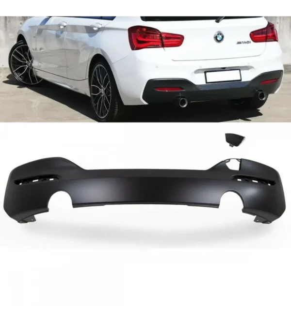 Diffuser Bmw F20 F21 Lci M 135 (Välj en produktvariant: Lackerad Mattsvart)