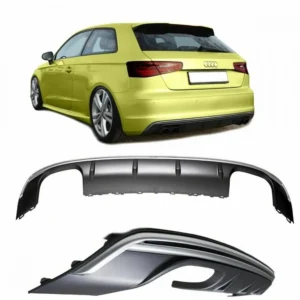 Diffusor Audi A3 8V S3-look (Välj en produktvariant: Hatchback)