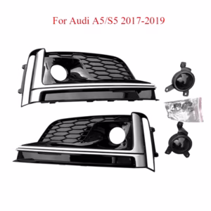 Dimljusgaller Svart Audi A5 S5 B9 F5