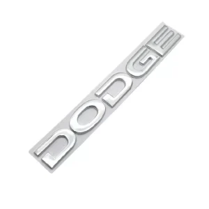 Dodge emblem Silver till bakluckan