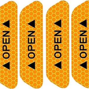 Dörr Reflex Open logga (Välj en produktvariant: ORANGE)