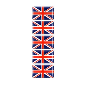 England Flaggan Stickers 5-Pack