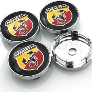 Fiat ABARTH Centrumkåpor Navkåpor 60mm