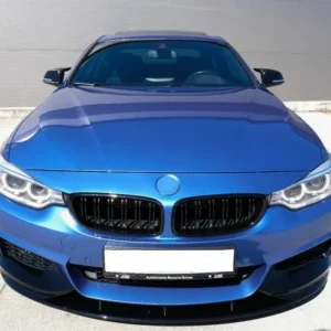 Frontläpp Frontspoiler Bmw F32 F33 F36 (Välj en produktvariant: Blanksvart (Lackerad))