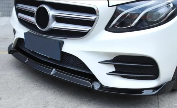 Frontläpp Mercedes W213 S213 Blanksvart