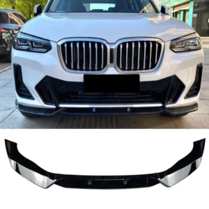 Frontläpp X3 G01 Lci M-sport (Blanksvart)