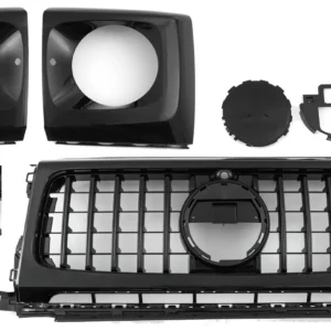 G-klass Panamericana grill svart GT LOOK W463