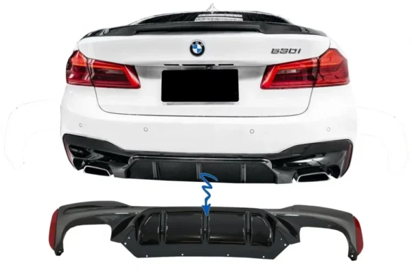 G30 G31 Diffuser M5-Performance F90 (Välj en produktvariant: Svart matt)