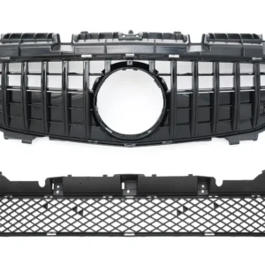 GTR Grill Mercedes-Benz SLK R172 11-15 (Välj en produktvariant: Blanksvart)