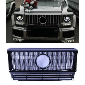 GTR Grill Mercedes W463 Panamericana (Välj en produktvariant: Krom)