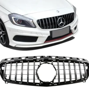 Grill AMG GT Mercedes-Benz A-klass W176 12-15 (Välj en produktvariant: Krom)