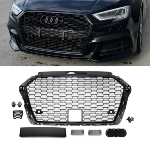 Grill Audi A3 8V RS3 honeycomb grill 16+ ACC