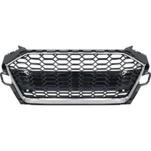 Grill Audi A4 B9 2020+ RS4-Look (Välj en produktvariant: Krom)