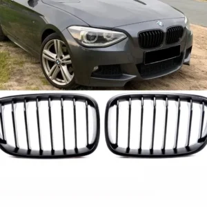Grill BMW F20 F21 Njurar Fler färger Performance (Välj en produktvariant: Blanksvart)