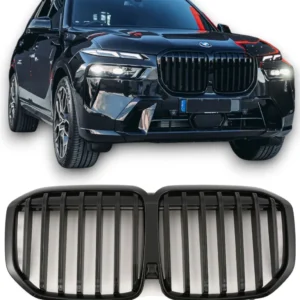 Grill BMW X7 G07 Singelribb Performance 22+ (Välj en produktvariant: Blank svart)