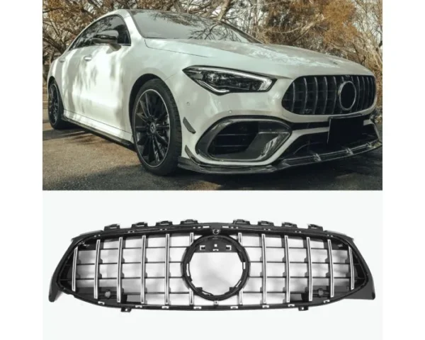 Grill GTR Mercedes CLA W118 X118 ( Krom )