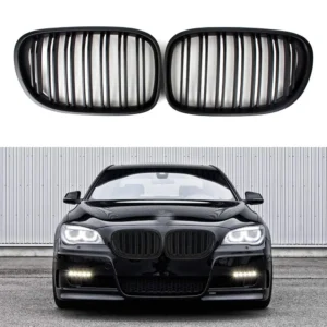 Grill Matt BMW F01 F02 (Dubbelribb)
