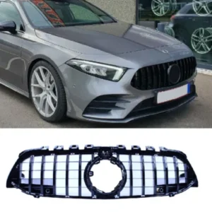 Grill Mercedes W177 GTR V177 A-klass 18-22 (Välj Färg: Svart blank)
