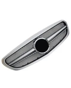 Grill Mercedes W205 Classic AMG look (Välj en produktvariant: Silver)