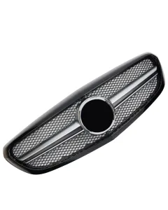 Grill Mercedes W205 Classic AMG look (Välj en produktvariant: Blanksvart)