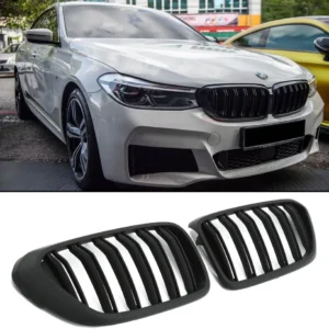 Grill Njurar Bmw G32 GT Gran Turismo (Dubbelribb) (Välj en produktvariant: Mattsvart)