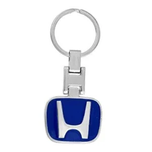 Honda nyckelring blå i metall