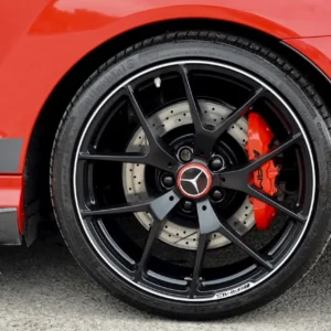 Mercedes-Benz Navkåpor Centrumkåpor AMG edition C63 / E63 (Välj en produktvariant: Röd)