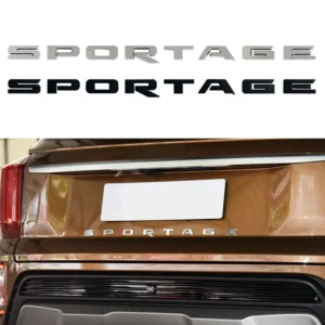 KIA Sportage emblem (Välj en produktvariant: Blanksvart)